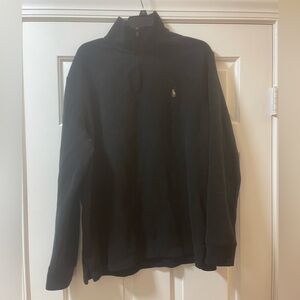 Polo Ralph Lauren Black Zip-Up Sweater